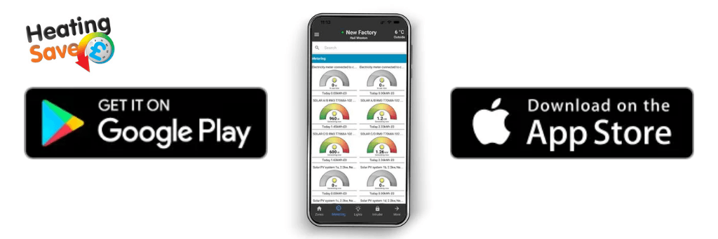 HeatingSave Mobile Heating App: Control your Building Energy Management System