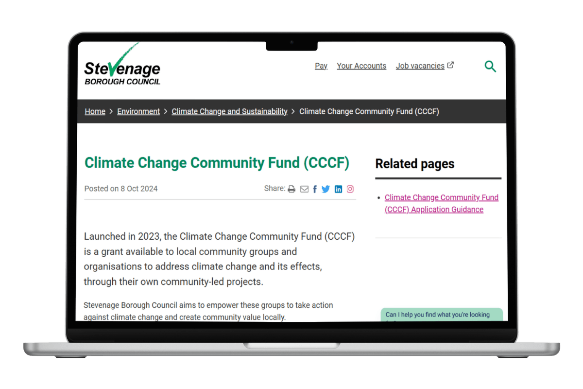 Climate Change Community Fund