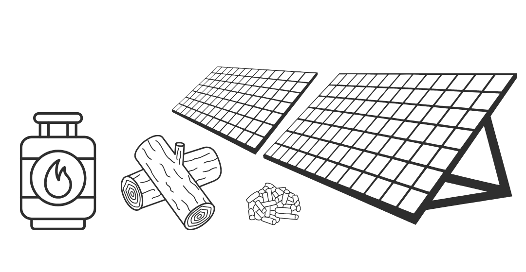 Types of fuel for heating systems