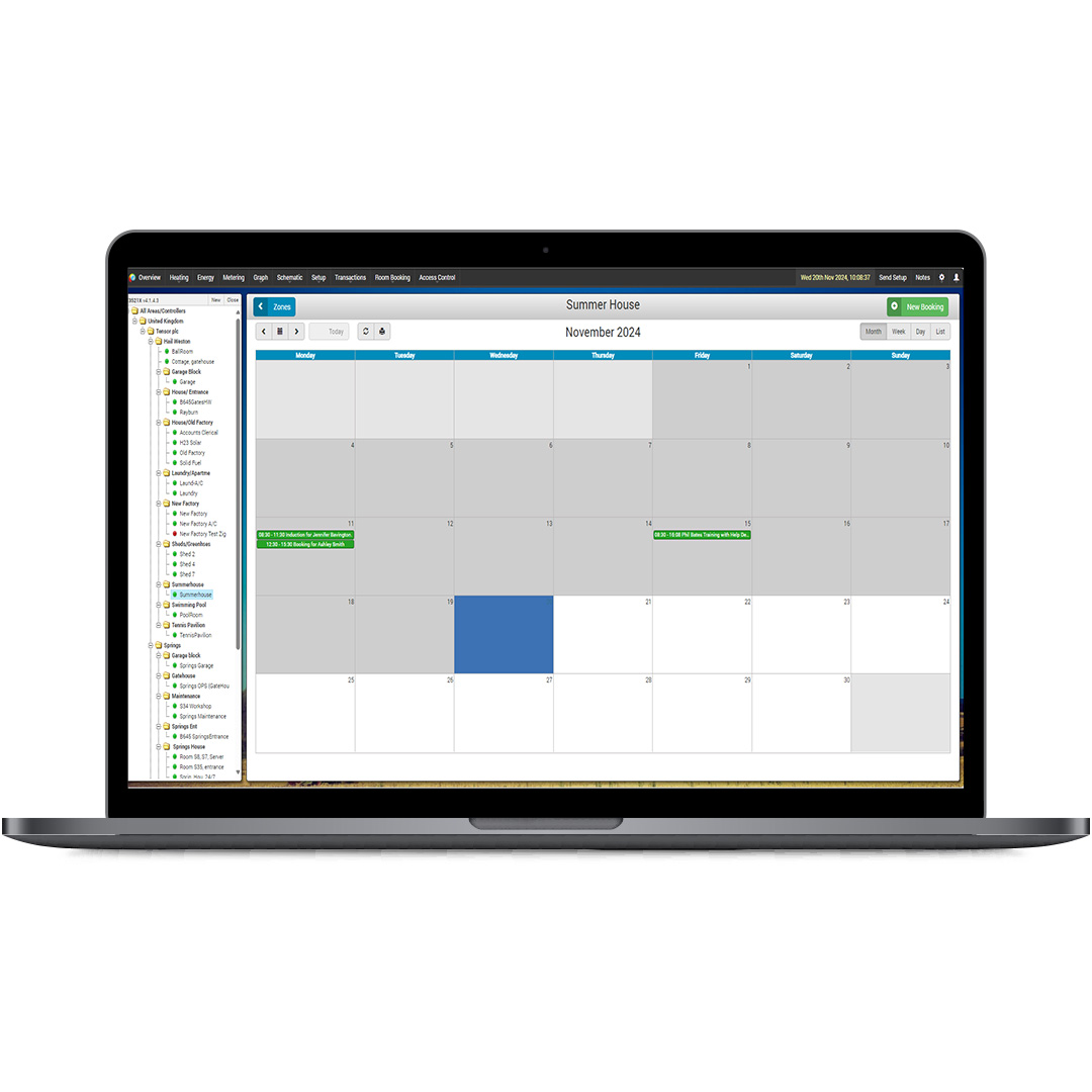 Mobile screen view of the Heating Save App tracking energy costs